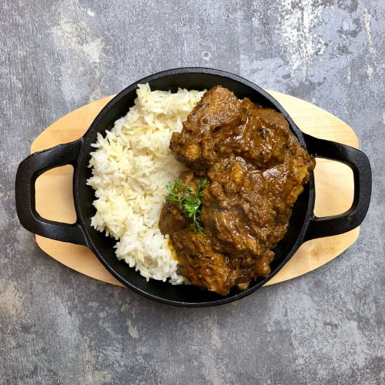 Nate’s Authentic Tasting Lamb Curry