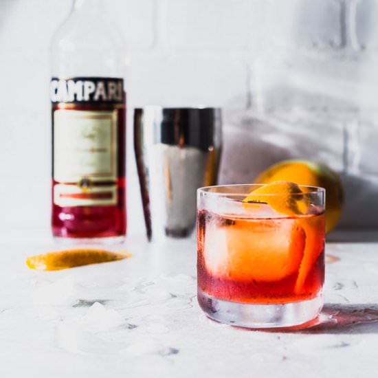 Rum Negroni Cocktail