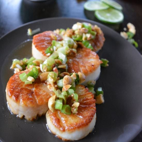 Vietnamese Style Scallops