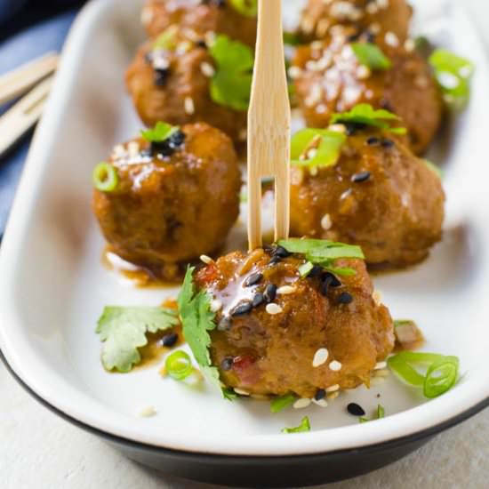 Asian Pork Meatballs