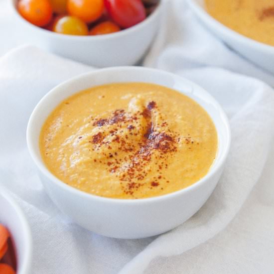 Curry Zucchini Hummus
