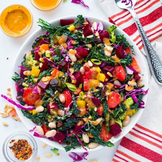 Rainbow Garden Quinoa Salad