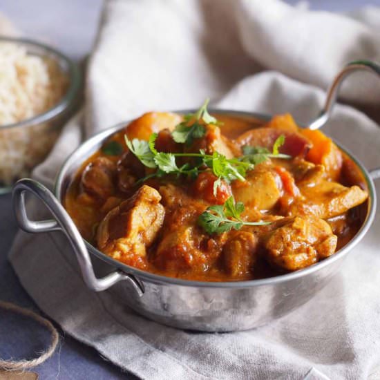 Chicken jalfrezi