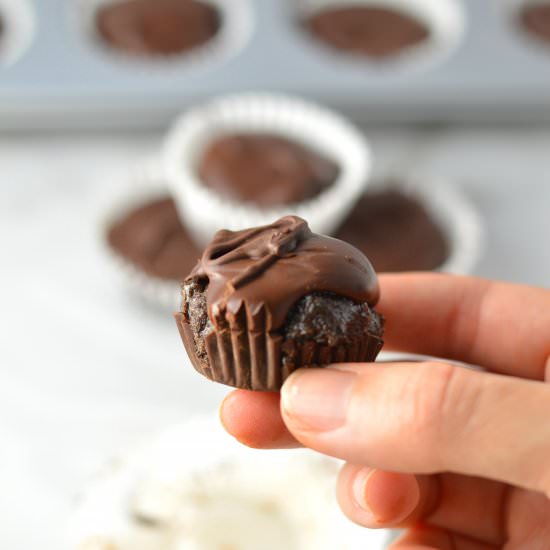 Peppermint Oreo Truffle Cups