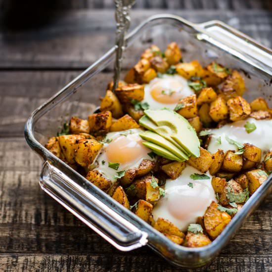 Tex-Mex Potatoes & Eggs
