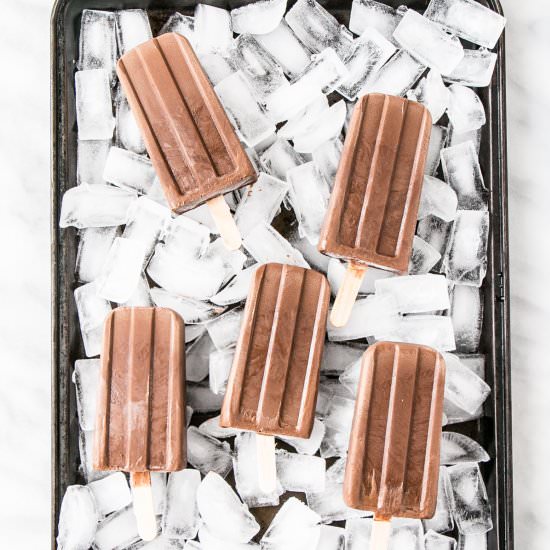 Healthier Fudgsicles