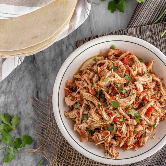 3 Ingredient Chicken Tacos