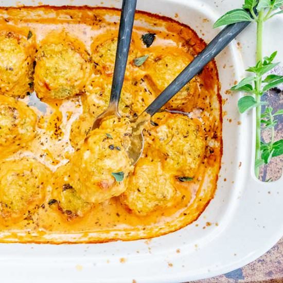 Cauliflower Quinoa Dumplings