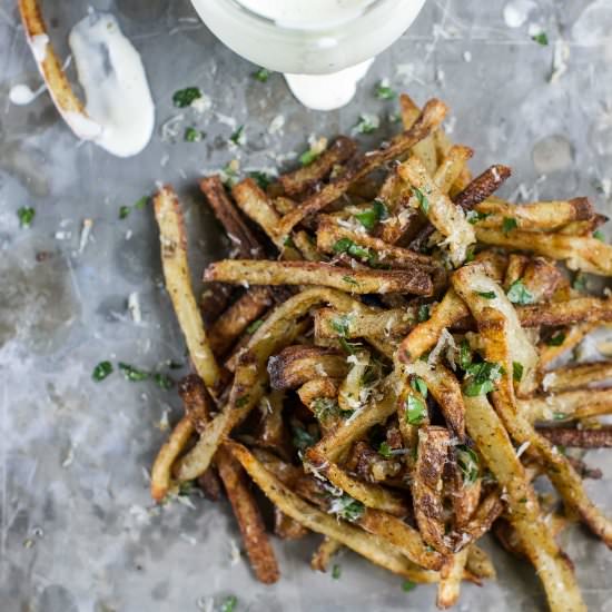 Garlic Parmesan French Fries