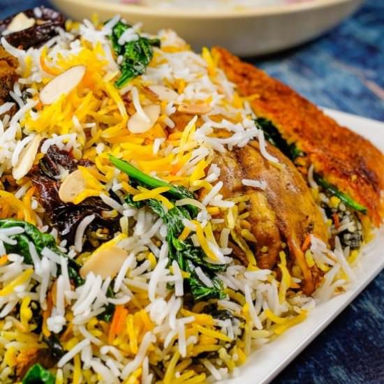 Saffron Rice with Chicken