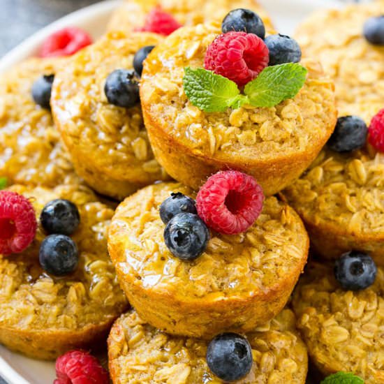 Baked Oatmeal Cups