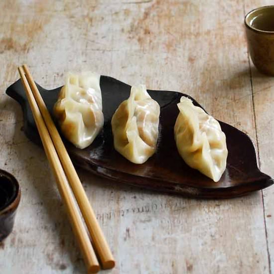 Vegan Steamed Vegetable Dumplings
