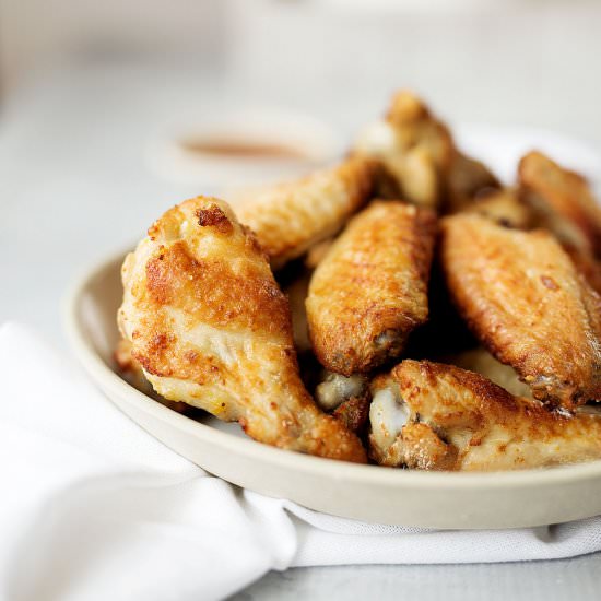 Crispy Oven Baked Chicken Wings