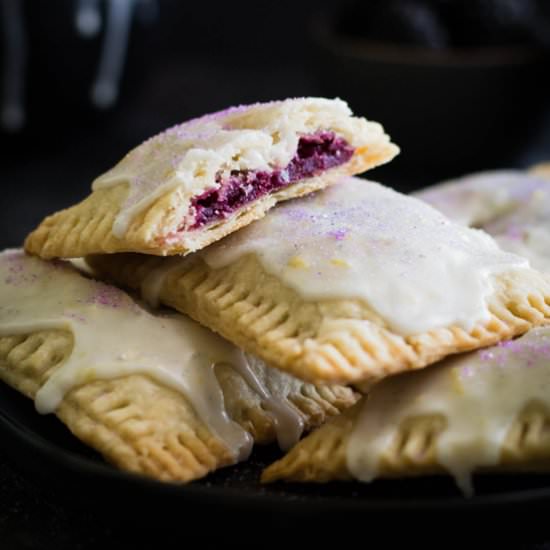 Blackberry Lemon Toaster Pastries