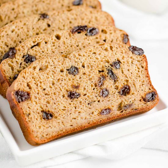 Cinnamon Raisin Banana Bread