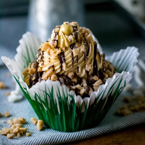 Toffee Crunch Caramel Chocolate Cup