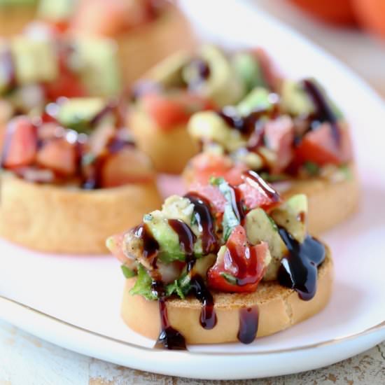 Avocado Bruschetta