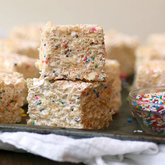 Homemade Marshmallow Rice Krispies