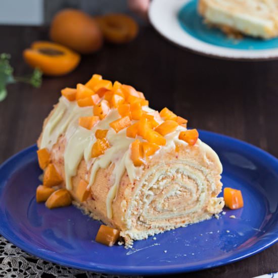 Apricot Cake Roll