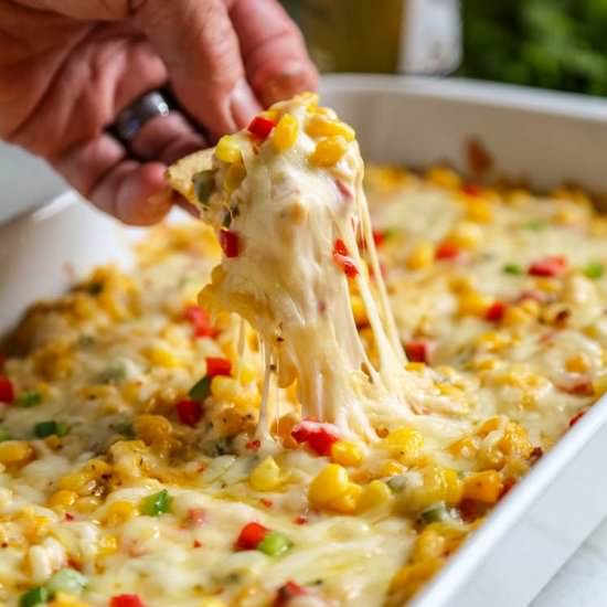 Tex Mex Hot Corn Dip