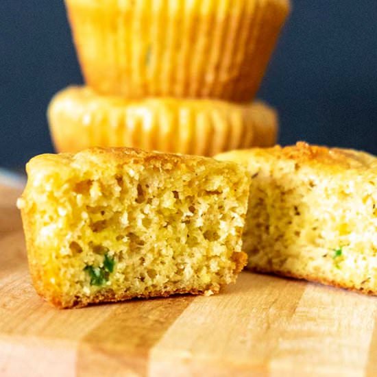 Best GF Jalapeño Cheese Corn Muffin