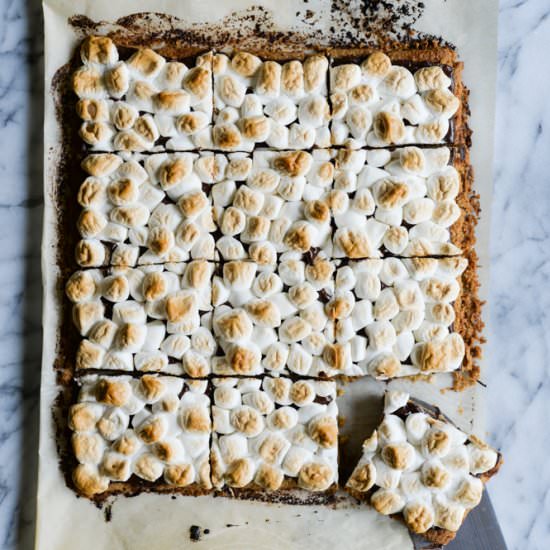 Gluten Free S’mores Bars