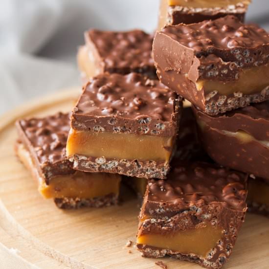 Chokito Chocolate Caramel Slice