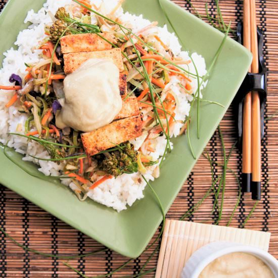 Crispy Tofu Stirfry