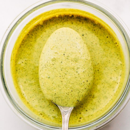 Oil free Golden Salad Dressing