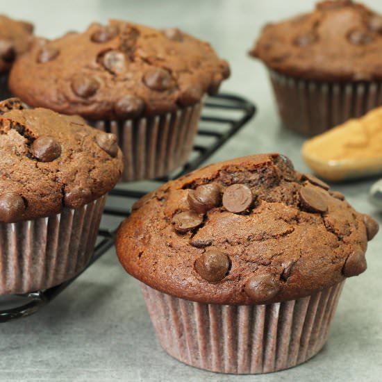 Double Chocolate Muffins