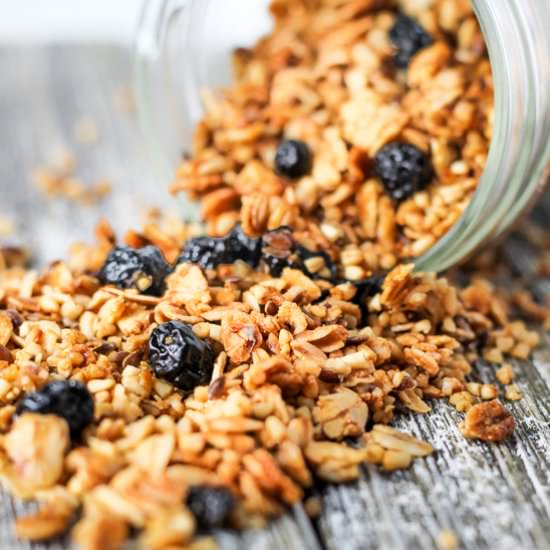 Lemon Blueberry Granola