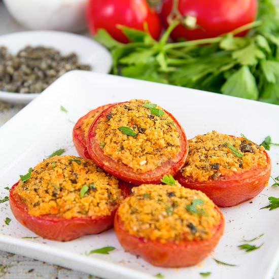 BAKED TOMATOES GRATIN