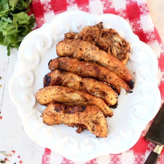 Spicy Honey Grilled Chicken Tenders