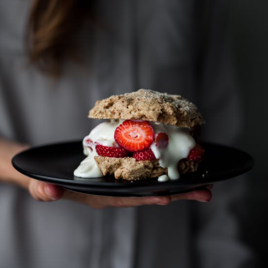 SPELT SHORTCAKES