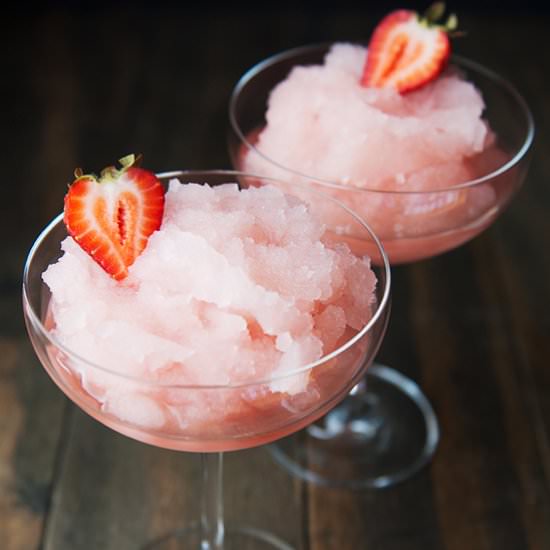 Frosé, two ways.