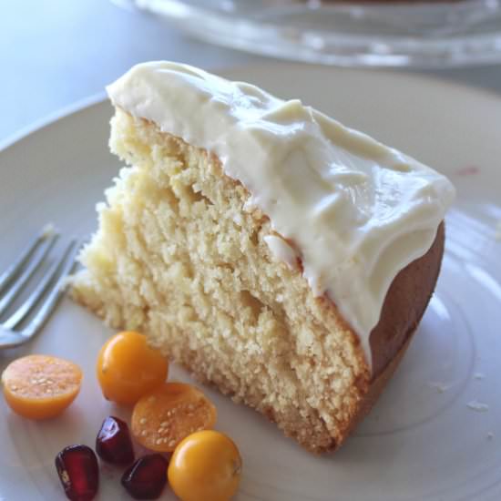 Sugar Free Lemon Olive Oil Cake