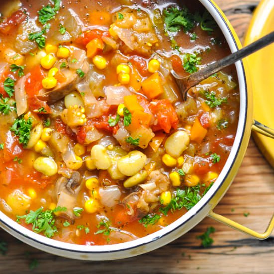 Instant Pot Summer Vegetable Soup