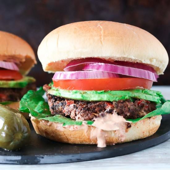 Easy Vegan Black Bean Burgers