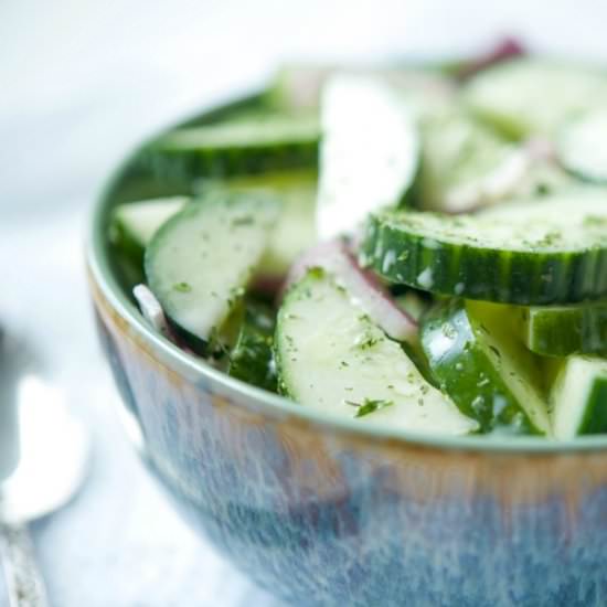 Asian Cucumber Salad