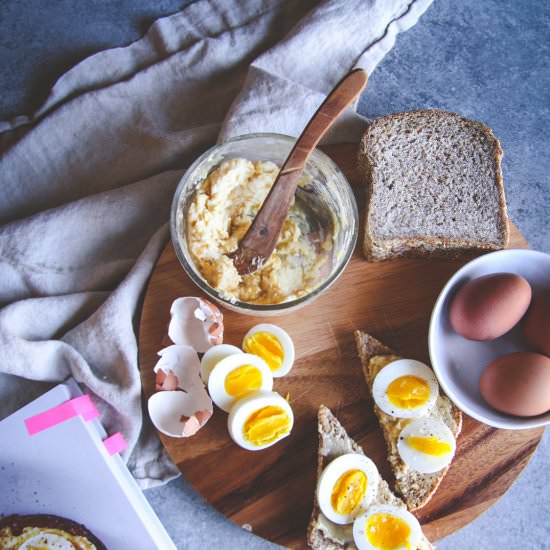 Miso Butter and Egg Toast
