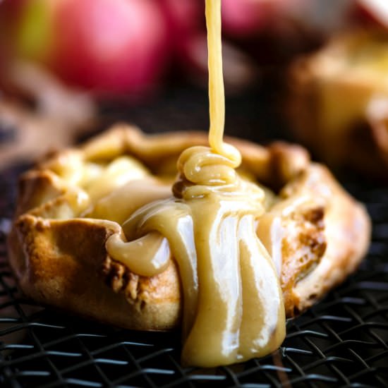 Apple Galette & Tahini Butterscotch