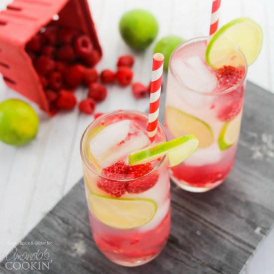 Raspberry Gin Rickey