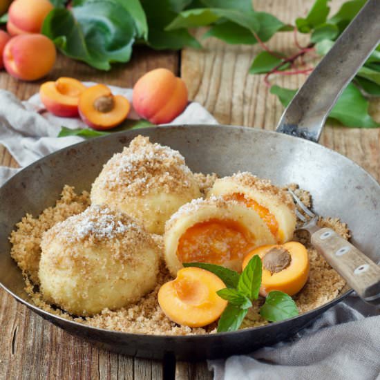 apricot dumplings