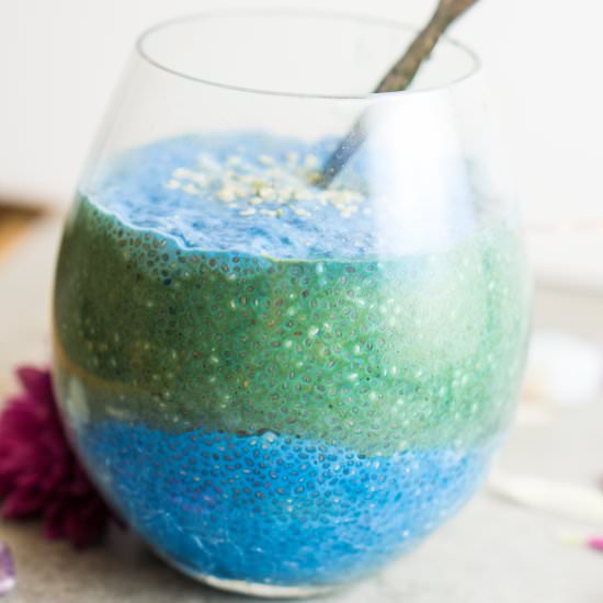 Superfood Layered Chia Pudding