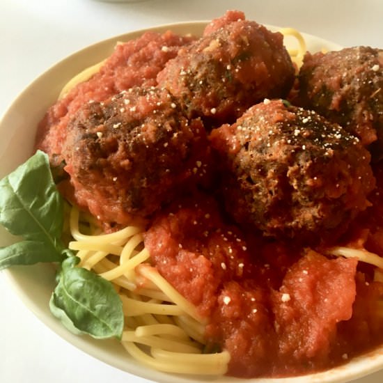 Spicy Italian Vegan Meatballs