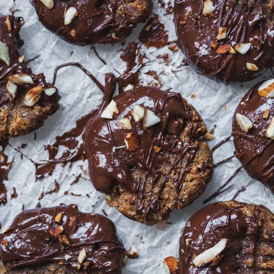 Chocolate Almond Butter Cookies