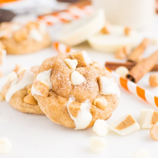 White Chocolate Reese Snickerdoodle