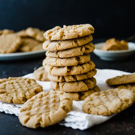 Easy Peanut Butter Cookies