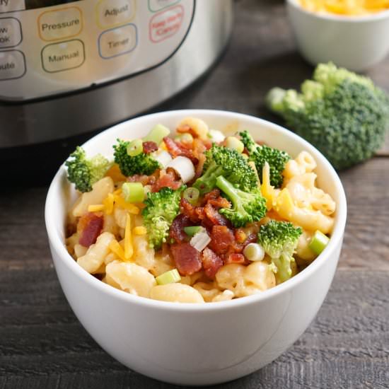 Instant Pot Loaded Mac and Cheese