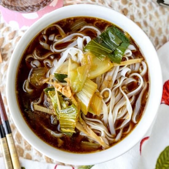 Baby Bok Choy Soup